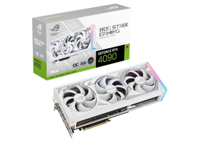 Asus ROG Strix GeForce RTX 4090 24GB OC Edition Gaming Graphics Card (White)
