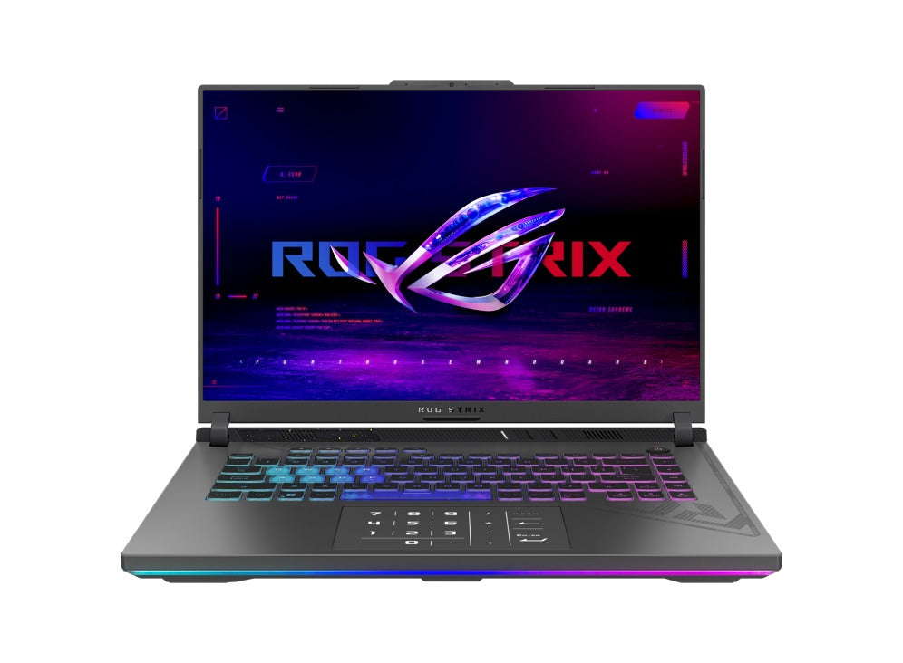 Asus ROG Strix G16 G614JU-N3219W Gaming Laptop (Eclipse Gray) | 16" FHD+ (1920 x 1200, WUXGA) | i7-13650HX | 16GB RAM | 1TB SSD | RTX™ 4050 | Windows 11 Home | ROG Backpack | ROG Impact Gaming Mouse