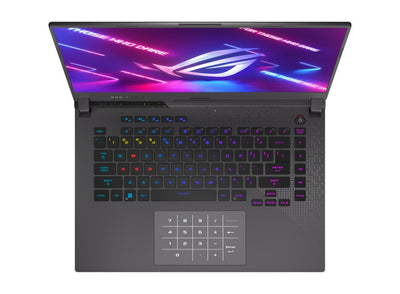 Asus ROG Strix G15 G513RC-HN185W 15.6”  FHD Gaming Laptop (Eclipse Gray) | 15.6", FHD (1920 x 1080) | Ryzen™ 7 6800H/HS | 8GB RAM | 512GB SSD | RTX™ 3050 | Windows 11 Home | ROG Backpack