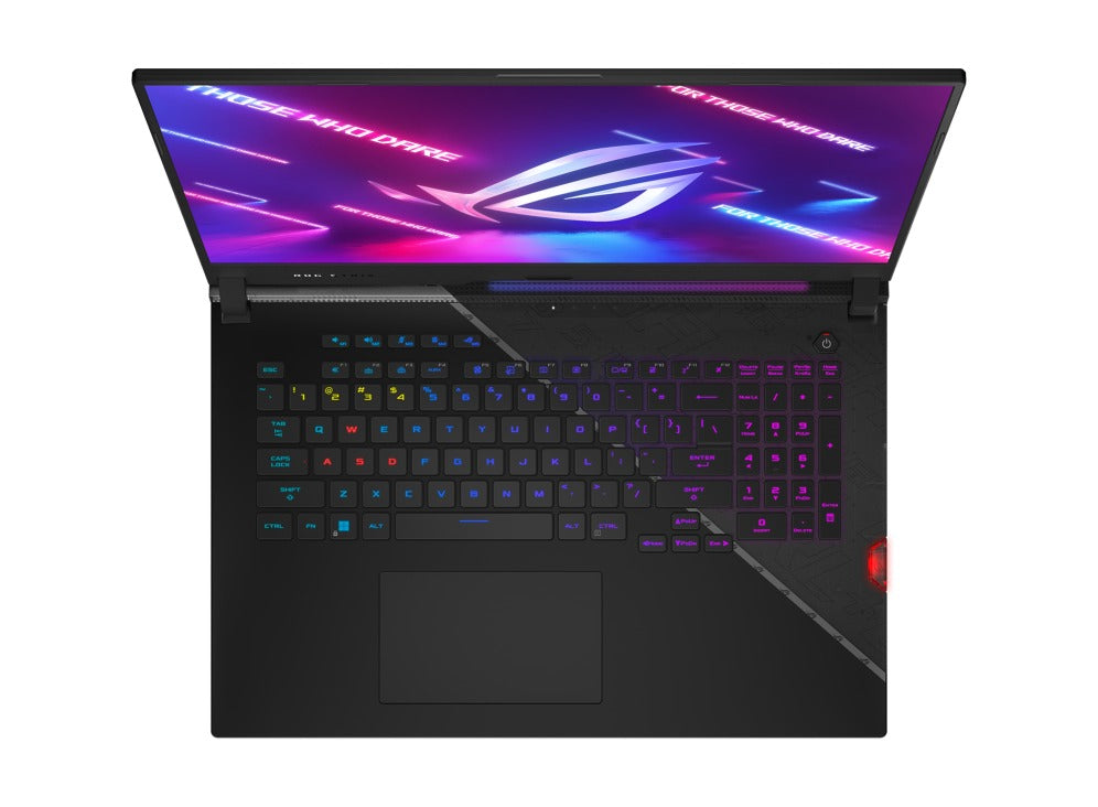 Asus ROG Strix Scar 17 G733ZW-LL123WS Gaming Laptop (Off Black) | 17.3" QHD (2560 x 1440) | Core i9 12900H | 32GB RAM | 2TB SSD | RTX 3070 Ti | Windows 11 Home | ROG Backpack | ROG Chakram Core Mouse P511