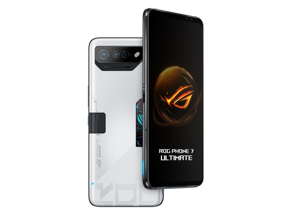 Asus ROG Phone 7 Ultimate 16GB+512GB Android 13 Snapdragon 8 Gen2 5G 6.78" FHD+ Gaming Mobile (Storm White) (AI2205-D-5D043WW)