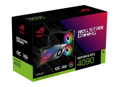 Asus ROG Strix LC GeForce RTX 4090 OC 24GB GDDR6X Gaming Graphics Card