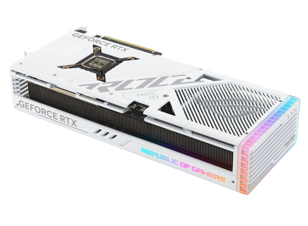 Asus ROG Strix GeForce RTX 4080 OC 16GB GDDR6X Gaming Graphics Card (White)