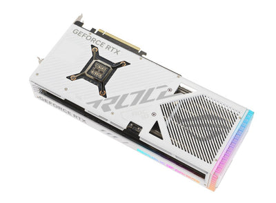 Asus ROG Strix GeForce RTX 4080 OC 16GB GDDR6X Gaming Graphics Card (White)