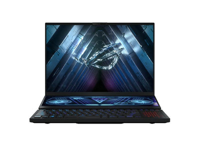 ASUS ROG Zephyrus Duo 16 (2022) GX650RW-LO113WS Gaming Laptop | 16" QHD+ | Ryzen 9 6900HX | 32GB RAM DDR5 | 1TB M.2 SSD | RTX 3070 Ti | Windows 11 Home | ROG Backpack | Delta Headset | Chakram Mouse | Type-C AC Adapter