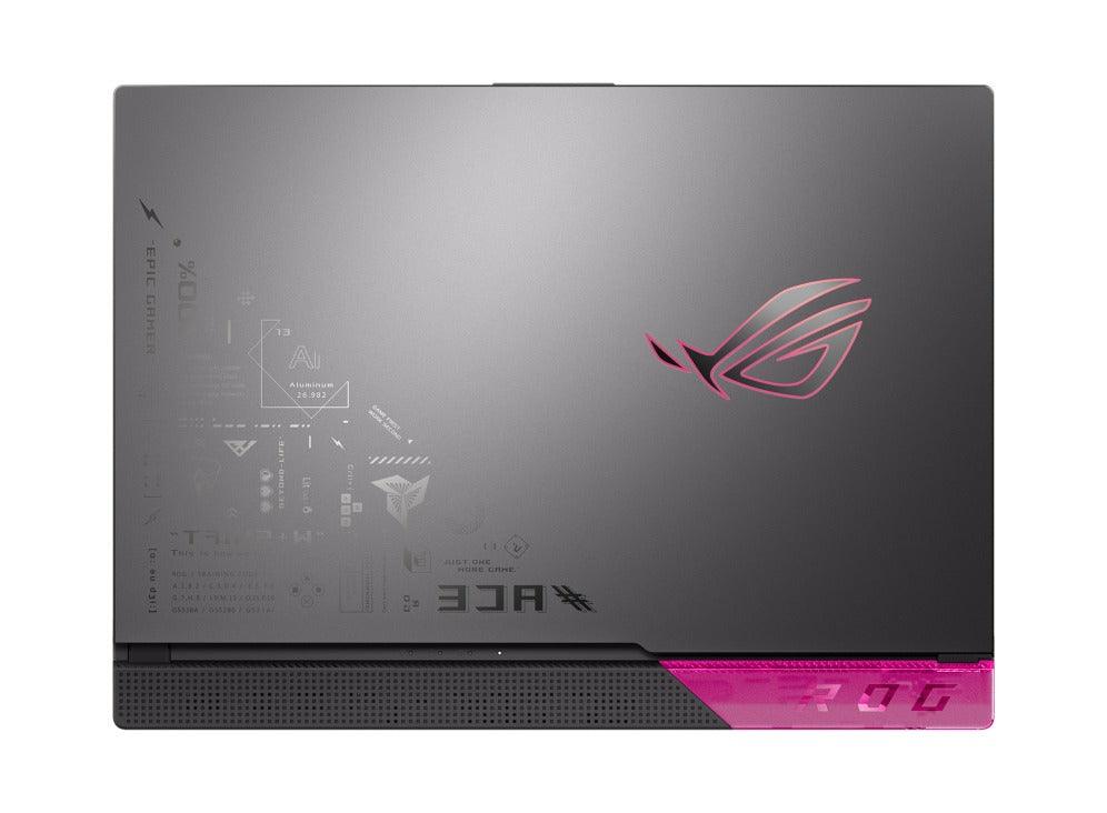 Asus ROG Strix G15 (2022) G513RS-HQ030WS Gaming Laptop (Electro Punk) | 15.6” WQHD | Ryzen 9 6900HX | 32GB RAM | 1TB M.2 SSD | RTX 3080 | Windows 11 Home | ROG Pink Backpack | Impact II Electro Punk | Type-C AC Adapter