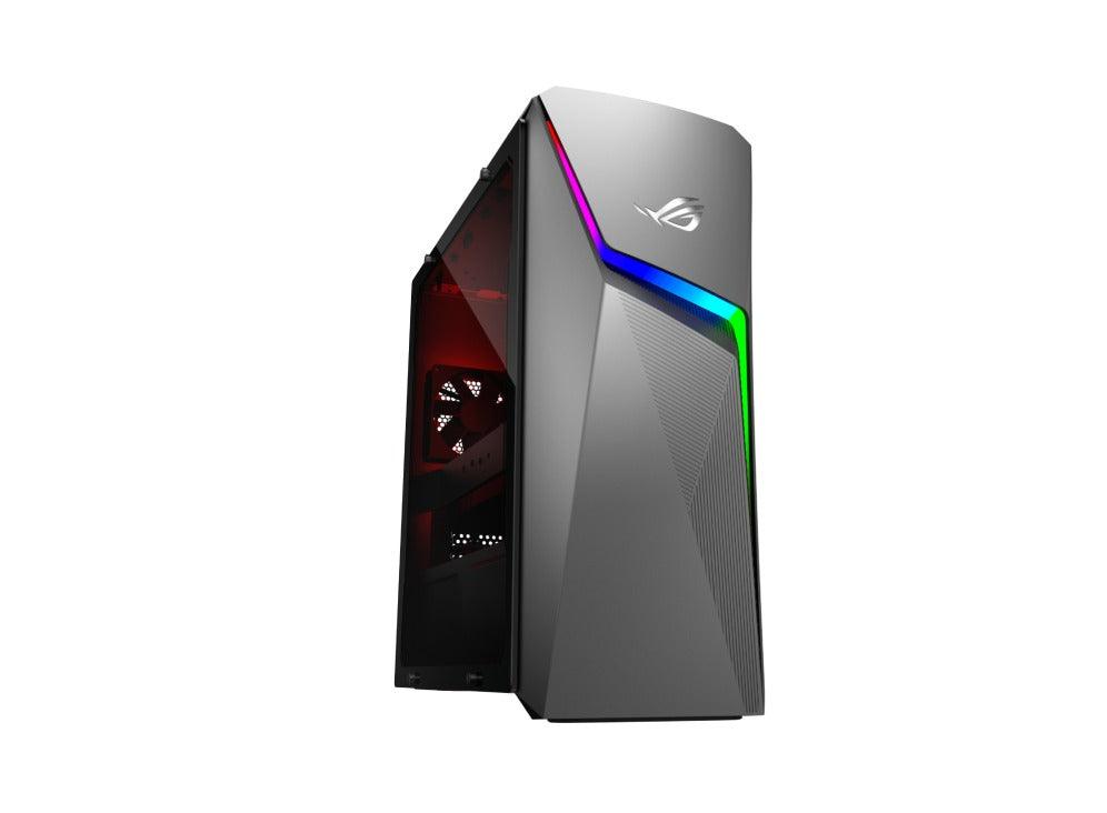 Asus ROG G10DK-75700G007WS Gaming Desktop (Grey) | Ryzen 7 5700G | 16GB RAM | 256GB SSD + 1TB HDD | GTX 1650 | Windows 11 Home | MS Office Home & Student 2021