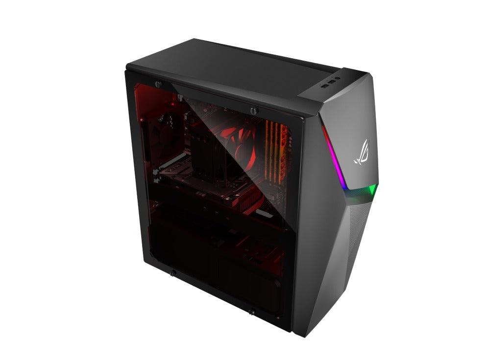 Asus ROG G10DK-75700G007WS Gaming Desktop (Grey) | Ryzen 7 5700G | 16GB RAM | 256GB SSD + 1TB HDD | GTX 1650 | Windows 11 Home | MS Office Home & Student 2021