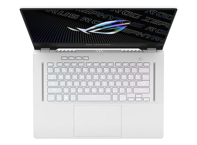 ASUS ROG Zephyrus G15 (2022) GA503RM-HQ115WS  Laptop (Moonlight White) | 15.6" WQHD  | Ryzen™ 7 6800HS | 16 GB DDR5 | 1 TB SSD | RTX™ 3060 | Windows 11 Home | MS Office H&S 2021 | Gaming Mouse | Backpack | Type-C PD Adapter