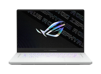 ASUS ROG Zephyrus G15 (2022) GA503RM-HQ115WS  Laptop (Moonlight White) | 15.6" WQHD  | Ryzen™ 7 6800HS | 16 GB DDR5 | 1 TB SSD | RTX™ 3060 | Windows 11 Home | MS Office H&S 2021 | Gaming Mouse | Backpack | Type-C PD Adapter