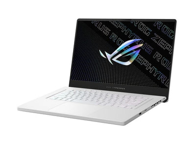 ASUS ROG Zephyrus G15 (2022) GA503RM-HQ115WS  Laptop (Moonlight White) | 15.6" WQHD  | Ryzen™ 7 6800HS | 16 GB DDR5 | 1 TB SSD | RTX™ 3060 | Windows 11 Home | MS Office H&S 2021 | Gaming Mouse | Backpack | Type-C PD Adapter
