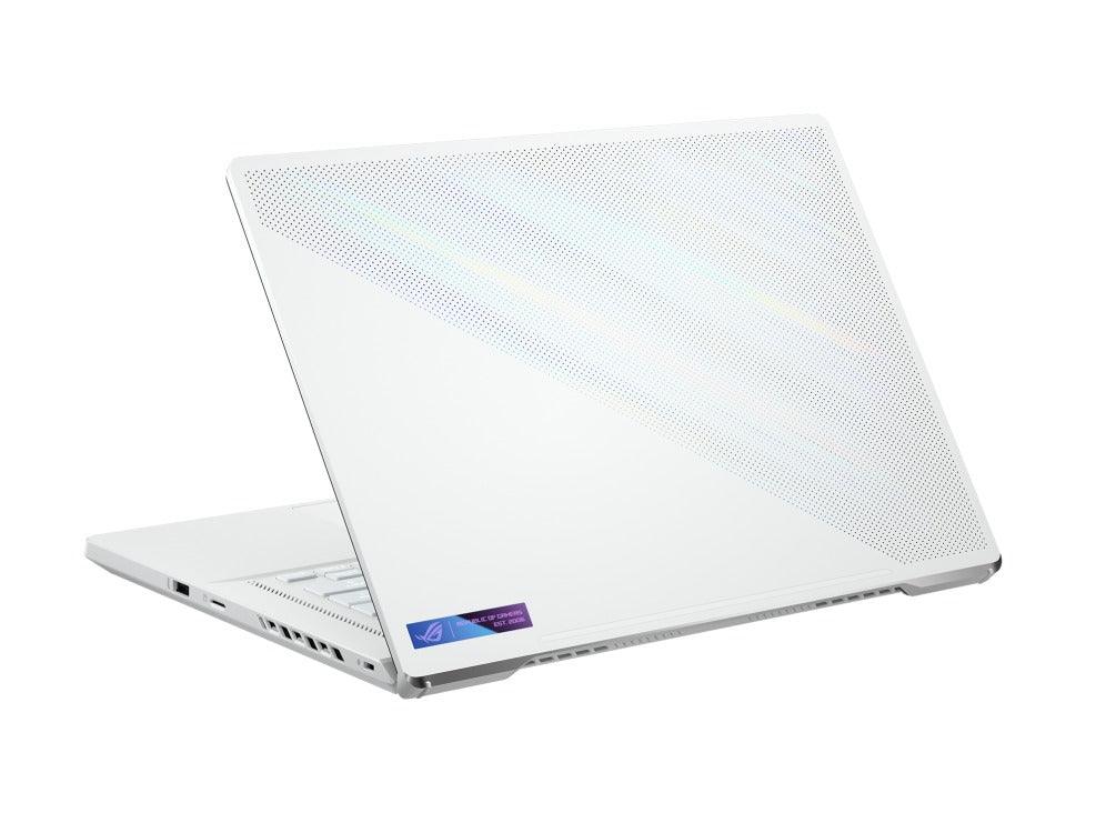ASUS ROG Zephyrus G15 (2022) GA503RM-HQ115WS  Laptop (Moonlight White) | 15.6" WQHD  | Ryzen™ 7 6800HS | 16 GB DDR5 | 1 TB SSD | RTX™ 3060 | Windows 11 Home | MS Office H&S 2021 | Gaming Mouse | Backpack | Type-C PD Adapter