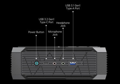 Minisforum Neptune Series HX99G Ryzen 9 6900HX 32GB RAM 1TB SSD AMD Radeon RX 6600M Mini Gaming PC