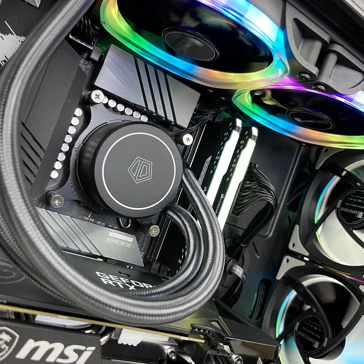 IGaming Intel Core i5/i7 14700KF | RTX 4060Ti/4070S | Crystal 280x Black