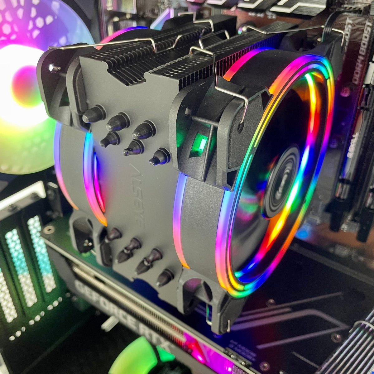 IGaming RTX 4060 Ti/ RTX 4070S | Intel 12th Gen 12600KF | P120 Black