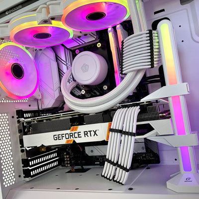 IGaming Ryzen 7 5700X | RTX 4060 Ti-4070 Ti | Td500 Mesh White