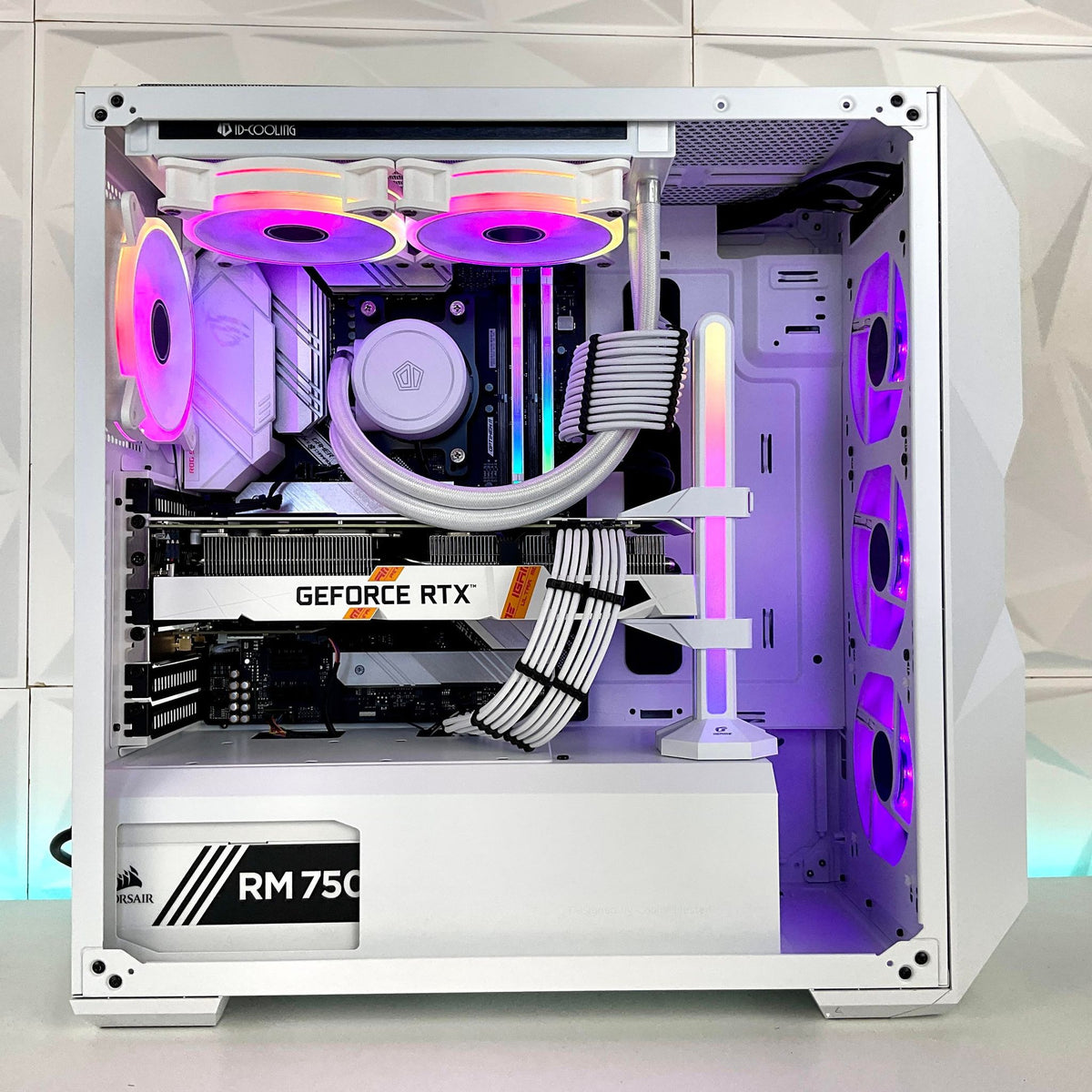 IGaming Ryzen 7 5700X | RTX 4060 Ti-4070 Ti | Td500 Mesh White