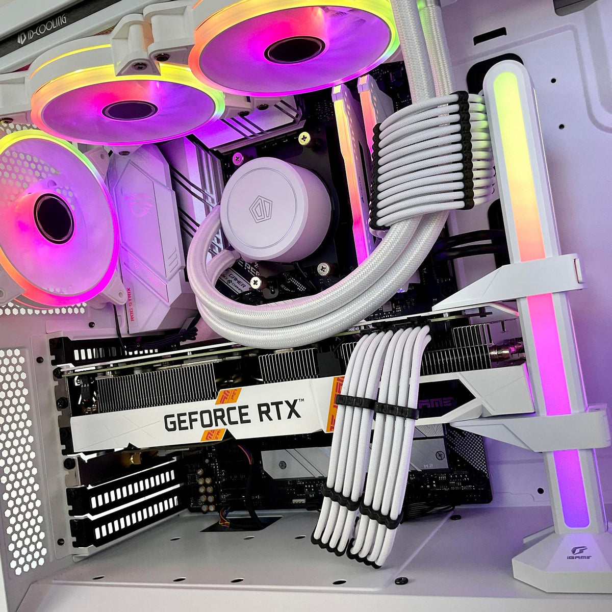 IGaming Ryzen 7 5700X | RTX 4060 Ti-4070 Ti | Td500 Mesh White