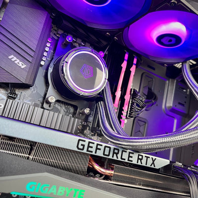IGaming Ryzen 5 7600 DDR5 | RTX 4060-4070 Ti super | Black Crystal G1