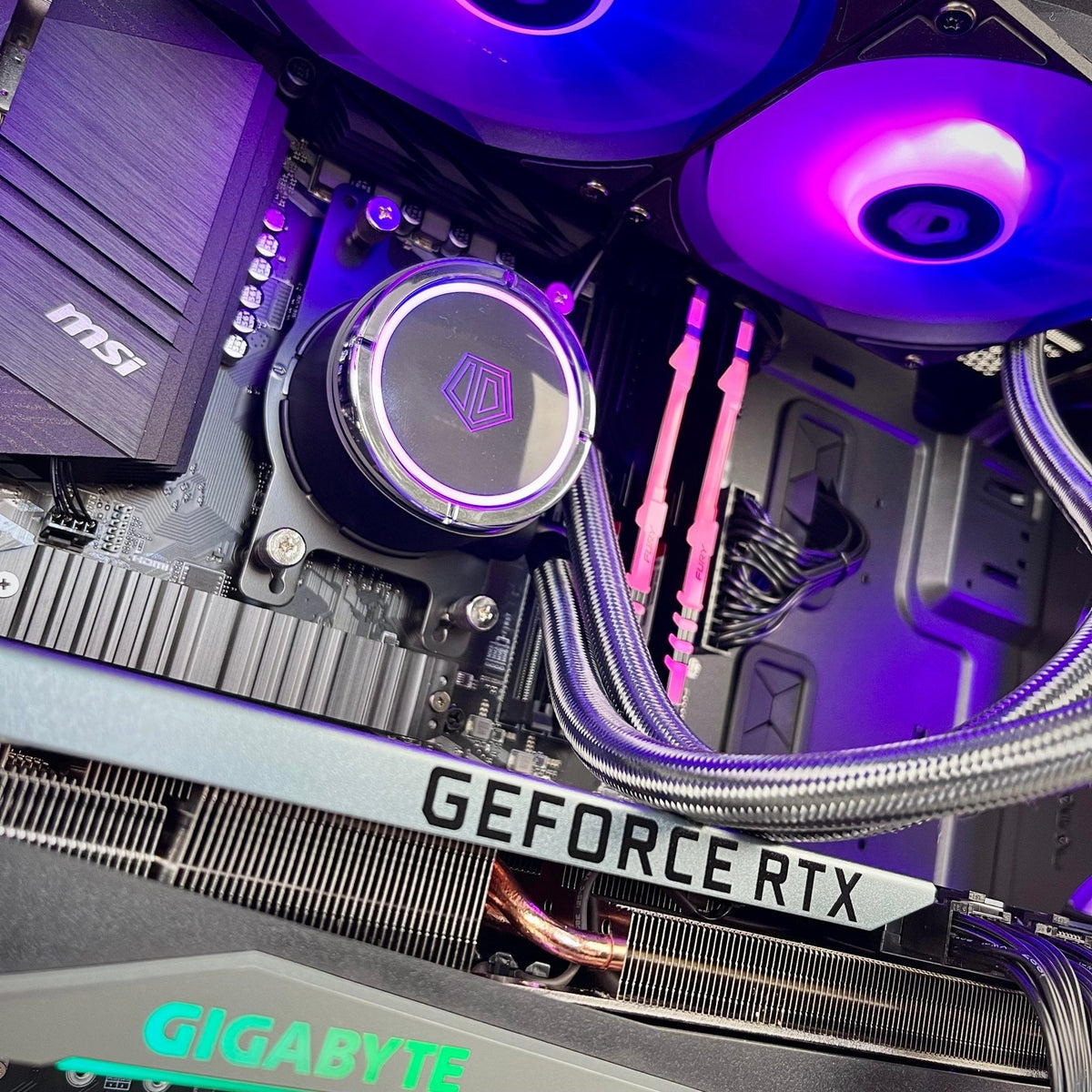 IGaming Ryzen 7 5800X | RTX 4060 Ti/4070 super/4070 Ti super | Black Crystal G2