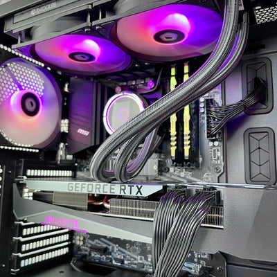IGaming Ryzen 7 5800X | RTX 4060 Ti/4070 super/4070 Ti super | Black Crystal G2