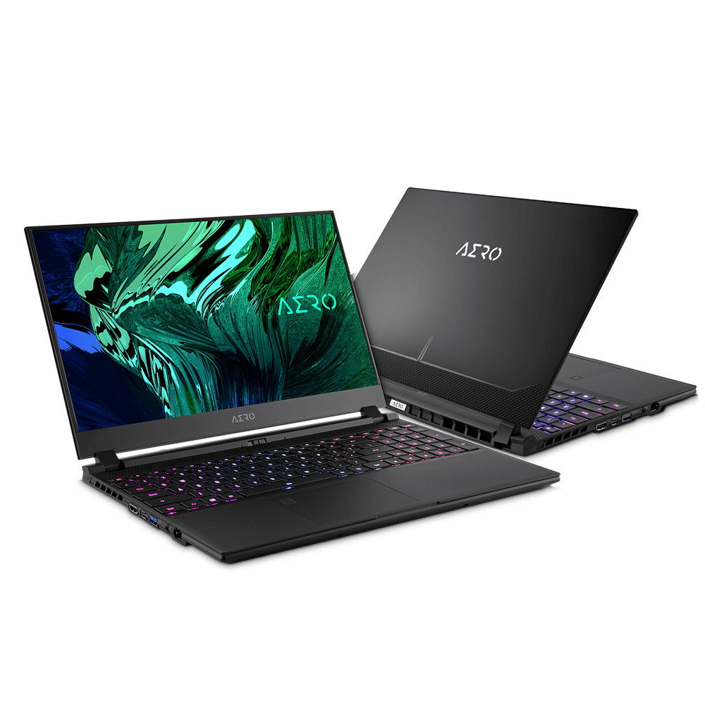 GIGABYTE AERO 15 OLED XD-73S1644GH GAMING LAPTOP (BLACK) | 15.6” UHD | i7-11800H | 16GB DDR4 | 1TB SSD | RTX™ 3070P | WIN11 + GIGABYTE AERO G2 BACKPACK