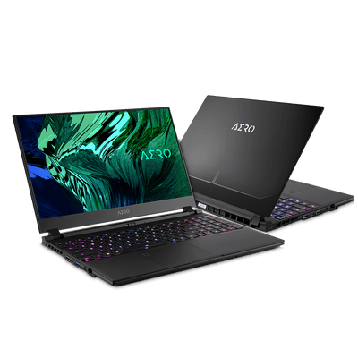GIGABYTE AERO 15 OLED XD-73S1644GH GAMING LAPTOP (BLACK) | 15.6” UHD | i7-11800H | 16GB DDR4 | 1TB SSD | RTX™ 3070P | WIN11 + GIGABYTE AERO G2 BACKPACK
