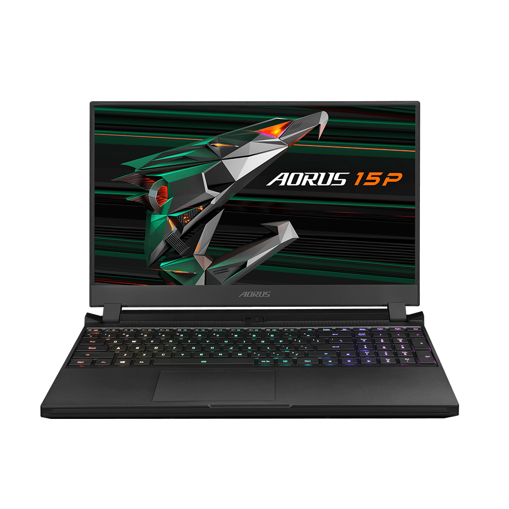 GIGABYTE AORUS 15P XD-73S1224GO Gaming Laptop (Black) | 15.6" FHD | i7-11800H | 16GB DDR4 | 1TB SSD | RTX™ 3070 | WIN10 GIGABYTE AORUS G2 Backpack (Black)