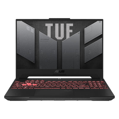 Asus TUF Gaming A15 FA507NU-LP066W Gaming Laptop (Mecha Gray) | 15.6” FHD | Ryzen 7 7735HS | 8GB DDR5 | 512GB SSD | RTX 4050 | Windows 11 Home | TUF Gaming Backpack