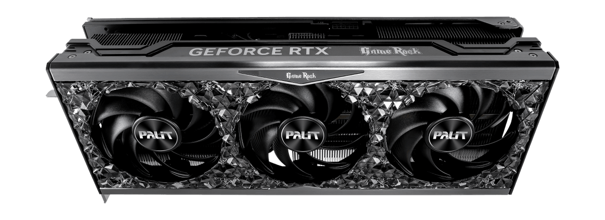PALIT GeForce RTX 4090 Gamerock 24GB GDDR6X Graphics Card (Midnight Kaleidoscope)