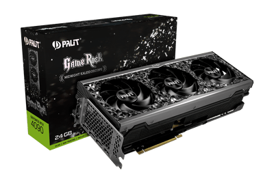 PALIT GeForce RTX 4090 Gamerock 24GB GDDR6X Graphics Card (Midnight Kaleidoscope)