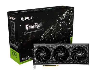 PALIT GeForce RTX 4090 Gamerock 24GB GDDR6X Graphics Card (Midnight Kaleidoscope)