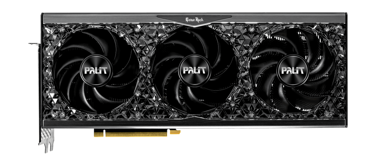 PALIT Geforce RTX 4080 Gamerock 16GB GDDR6X Graphics Card (Midnight Kaleidoscope)
