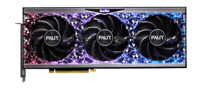 PALIT Geforce RTX 4080 Gamerock 16GB GDDR6X Graphics Card (Midnight Kaleidoscope)
