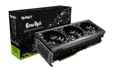 PALIT Geforce RTX 4080 Gamerock 16GB GDDR6X Graphics Card (Midnight Kaleidoscope)