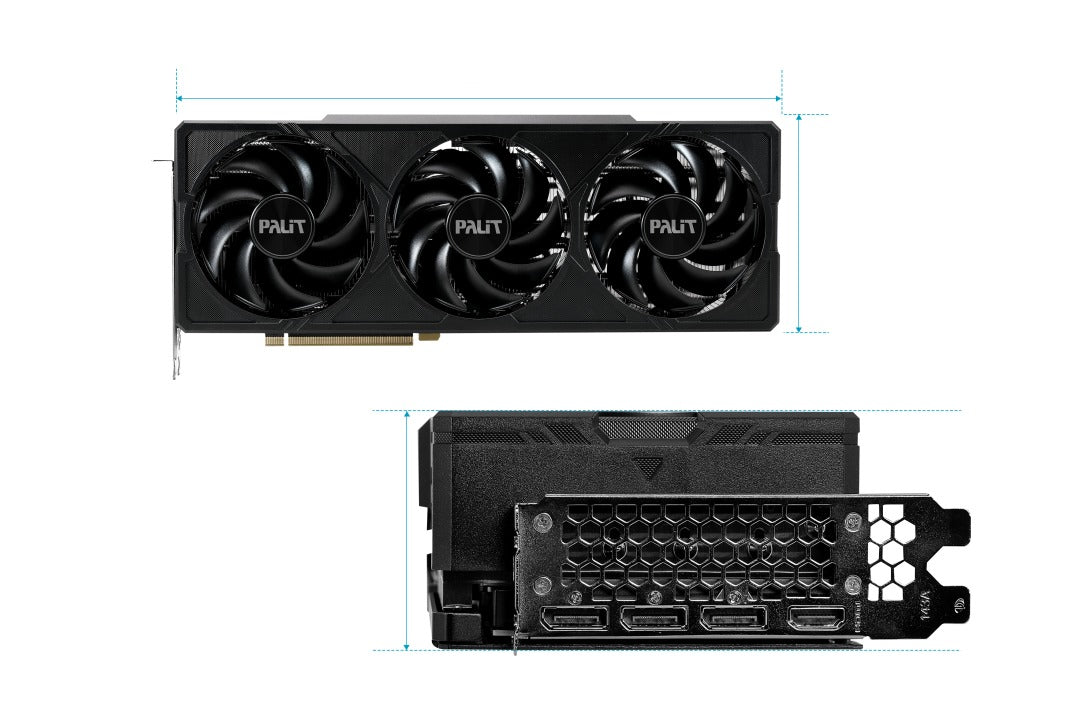 Palit GeForce RTX 4080 Super Jetstream OC 16GB GDDR6X Graphics Card