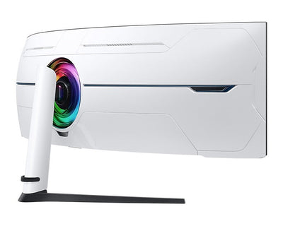 Samsung Odyssey Neo G9 (G95NC) LS57CG952NEXXP 57" 240Hz 1ms GTG 7680x2160 Dual UHD Quantum Mini-LED HDR 1000 Swivel, Tilt, Height-Adjust Curved Gaming Monitor + Samsung HW-B550 Soundbar (Black) Bundle