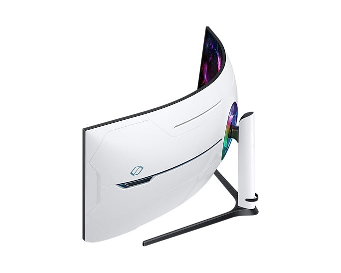 Samsung Odyssey Neo G9 (G95NC) LS57CG952NEXXP 57" 240Hz 1ms GTG 7680x2160 Dual UHD Quantum Mini-LED HDR 1000 Swivel, Tilt, Height-Adjust Curved Gaming Monitor + Samsung HW-B550 Soundbar (Black) Bundle