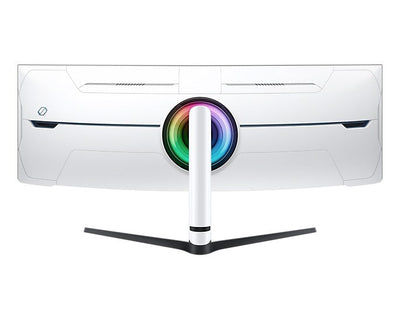 Samsung Odyssey Neo G9 (G95NC) LS57CG952NEXXP 57" 240Hz 1ms GTG 7680x2160 Dual UHD Quantum Mini-LED HDR 1000 Swivel, Tilt, Height-Adjust Curved Gaming Monitor + Samsung HW-B550 Soundbar (Black) Bundle