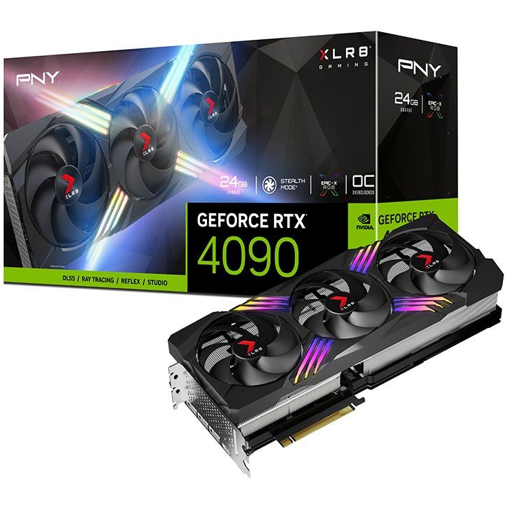 PNY GeForce RTX 4090 OC 24G XLR8 Graphics Card