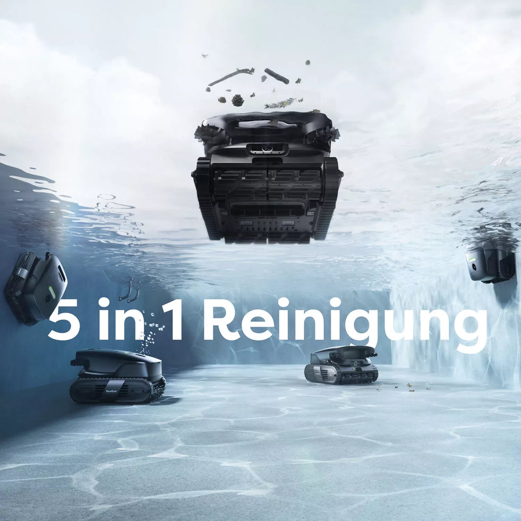 Beatbot Aquasense X Robotic Pool Cleaner with Self-Cleaning Station 360 m² App Control
