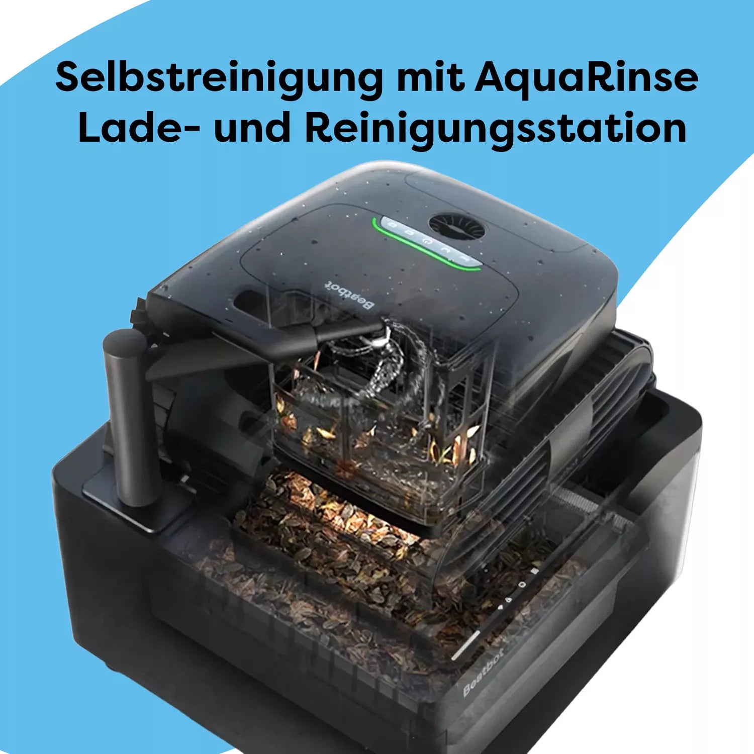 Beatbot Aquasense X Poolroboter mit Selbstreinigung-Station 360m² App-Steuerung