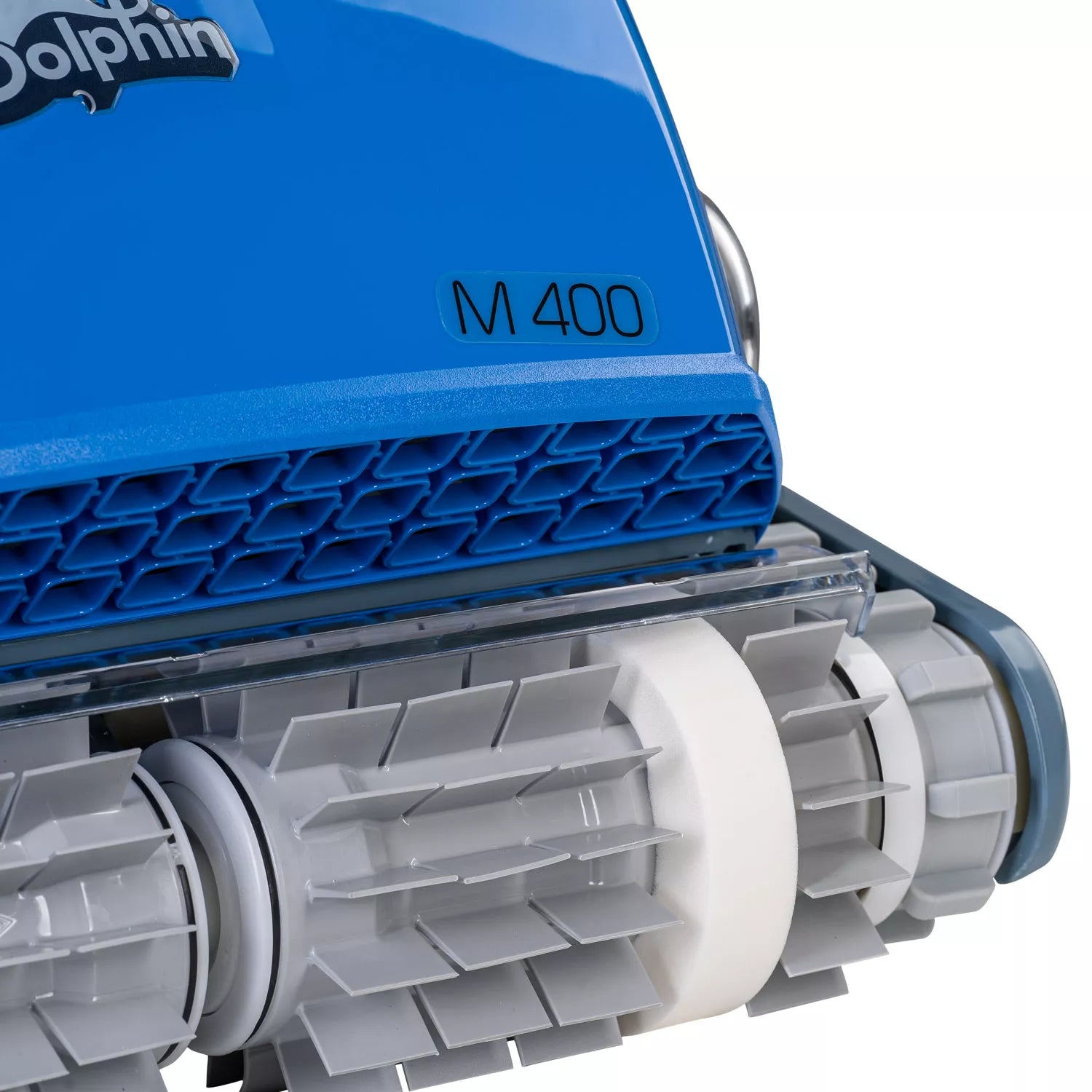 Dolphin M400 Robotic Pool Cleaner with Weekly Timer – Up to 12x4 m – App Control, Floor Wall Waterline, Combi Brushes