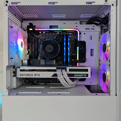 IGaming Core i5 12400F | RTX 4060/4060 Ti | White TD300