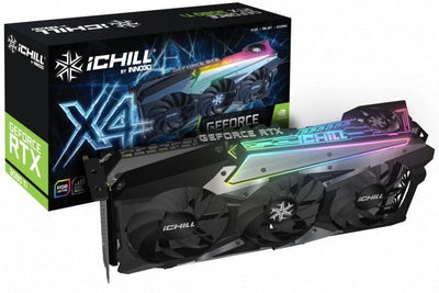 Inno3D GeForce RTX 3080 Ti iChill X4 12GB GDDR6X Graph­ics Card (C308T4-126XX-1810VA36)