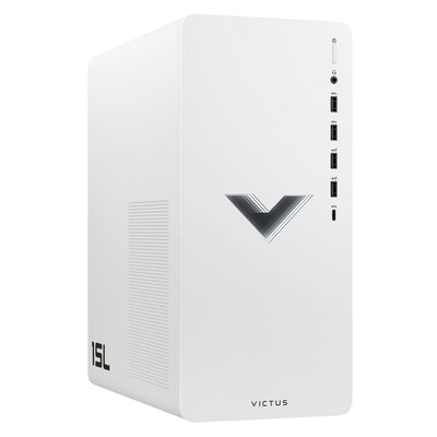 HP Victus 15L TG02-0036D 3.90GHZ 6 Cores AMD Ryzen 5 5600G 512GB SSD Gaming Desktop PC (Ceramic White) + MS Office Home & Student 2021