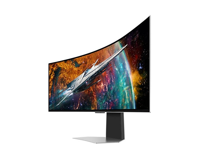 Samsung Odyssey OLED G9 (G95SC) LS49CG954SEXXP 49" Neo Quantum Processor Pro 0.03ms 240Hz GTG 5120x1440 Dual QHD Curved Smart Gaming Monitor + Samsung HW-B550 Soundbar (Black) Bundle