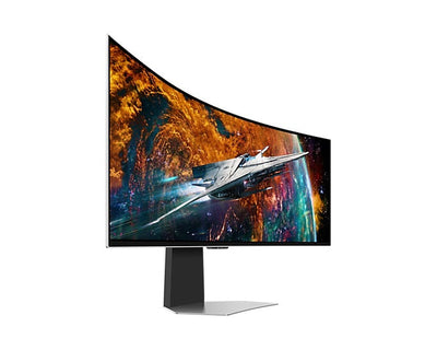 Samsung Odyssey OLED G9 (G95SC) LS49CG954SEXXP 49" Neo Quantum Processor Pro 0.03ms 240Hz GTG 5120x1440 Dual QHD Curved Smart Gaming Monitor + Samsung HW-B550 Soundbar (Black) Bundle