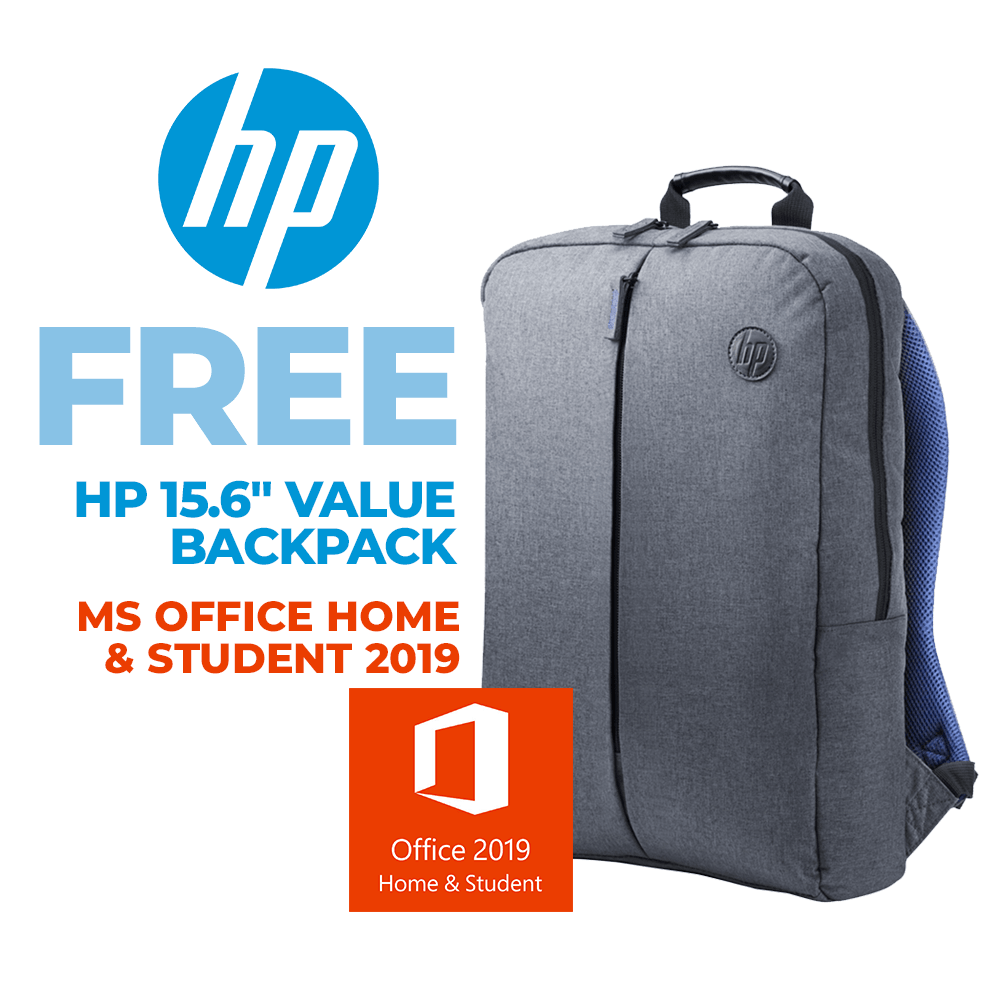 HP PAVILION 15-DK2054TX GAMING LAPTOP (SHADOW BLACK) | 15.6" FHD | i7-11370H | 8GB DDR4 | 512GB SSD + 1TB HDD | RTX 3050 | WIN 10 + MS OFFICE HOME & STUDENT HP PRELUDE TOPLOAD BAG