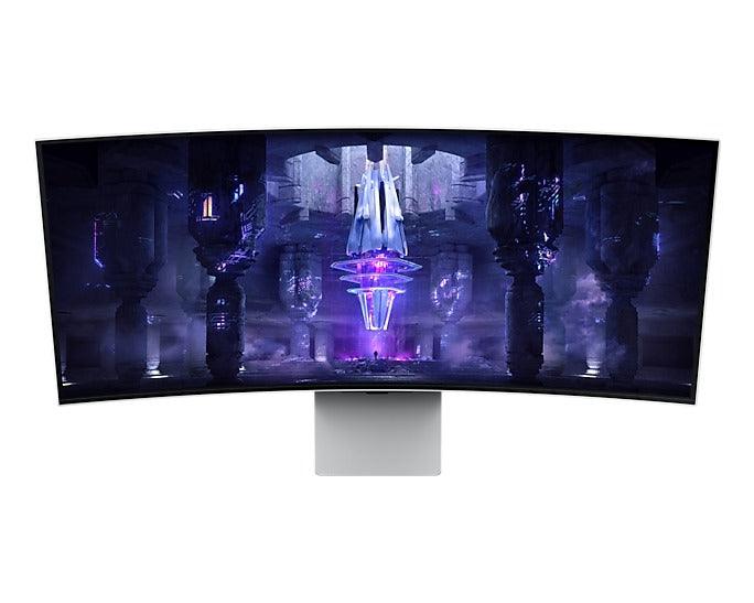 Samsung Odyssey OLED G8 LS34BG850SEXXP 34-INCH 0.1MS 175HZ Ultra WQHD Smart Curved Gaming Monitor (Silver)